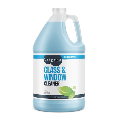 Origenz Natural Liquid Origenz Natural Glass & Window Cleaner, Blue, Mild to none, 4 PK FPR75-GP-04X1-E650